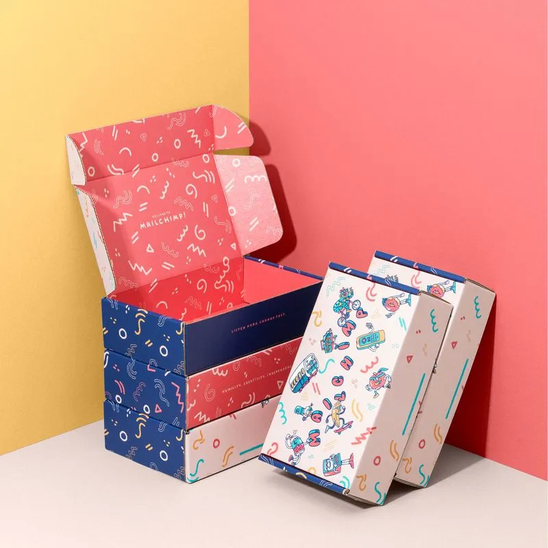 New employee welcome kits mailer box